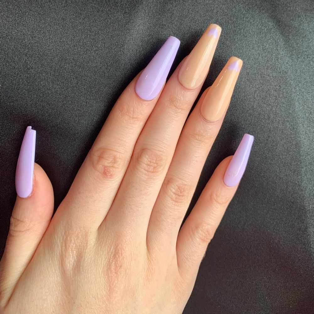 HOMEMADE PRESS ON NAILS